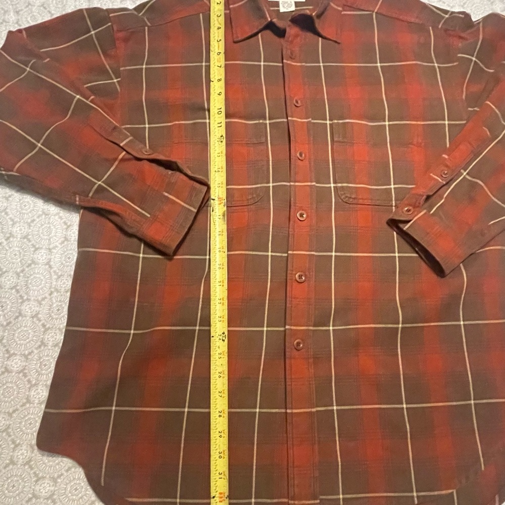 Vintage XL 100% Cotton Banana Republic heavy-duty long-sleeve shirt - Picture 5 of 8